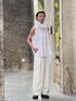 Gather Stand Collar Blouse